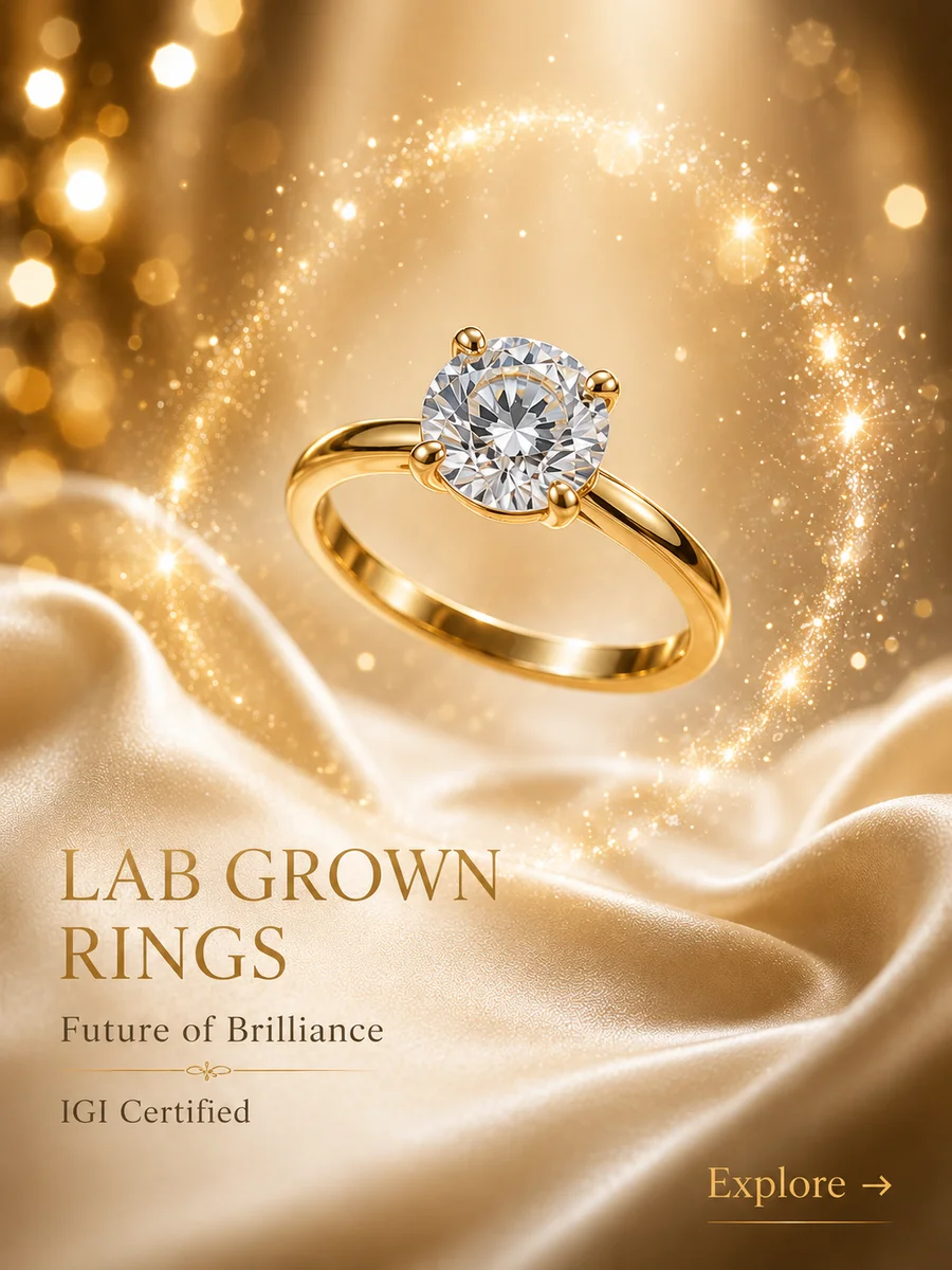 LAB GROWN RINGS — Jewelry Collection | Evaan Jewels
