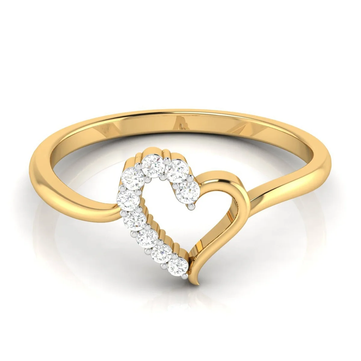 Evaan Lab Grown Diamond Gold Ring – R006 | 0.08ct — Casual Rings | Evaan Jewels