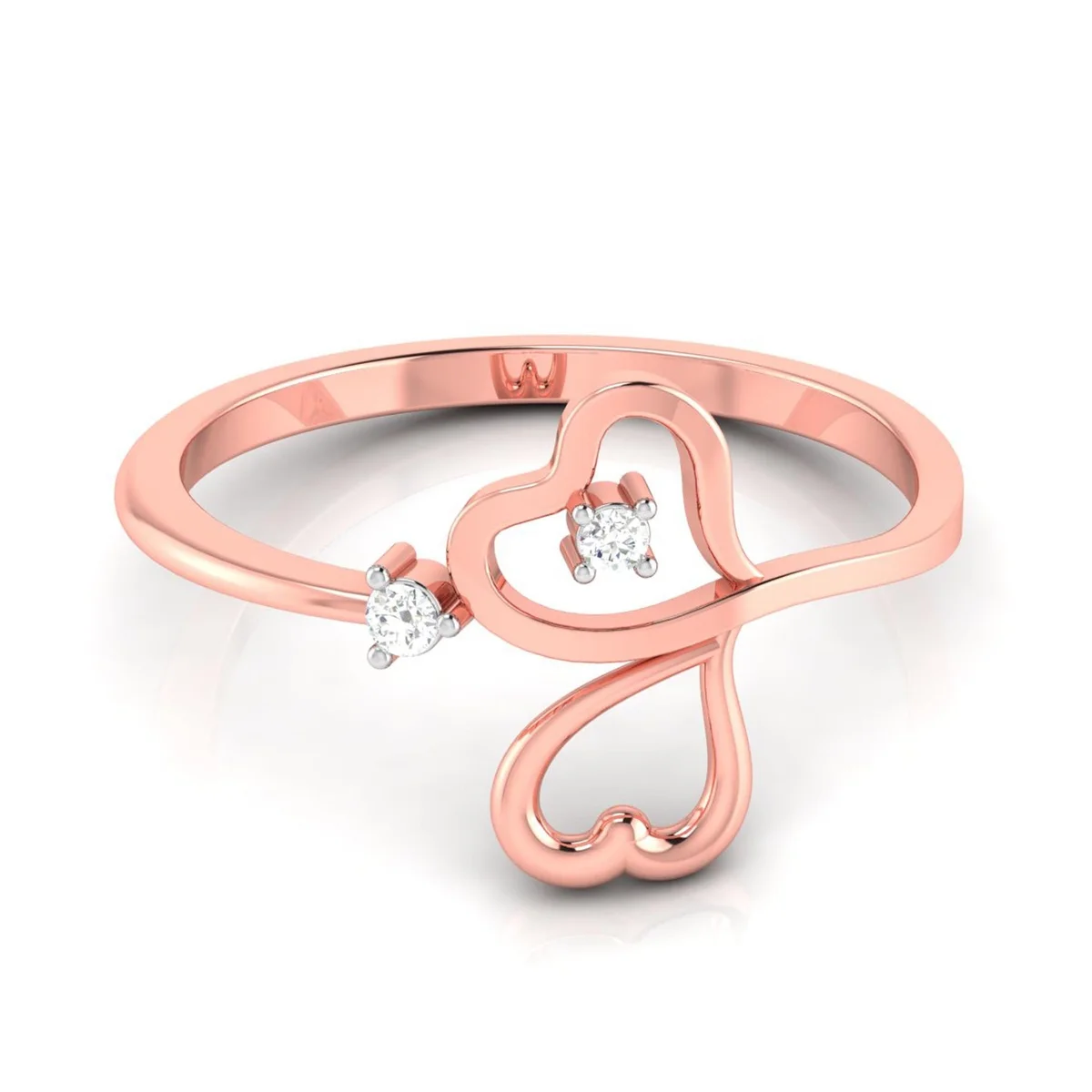Evaan Lab Grown Diamond Gold Ring – R012 | 0.03ct — Thumbnail 3