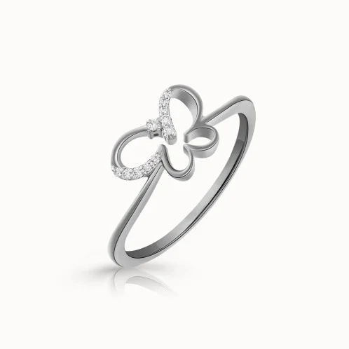 Evaan Lab Grown Diamond Gold Ring – R013 | 0.04ct — Casual Rings | Evaan Jewels