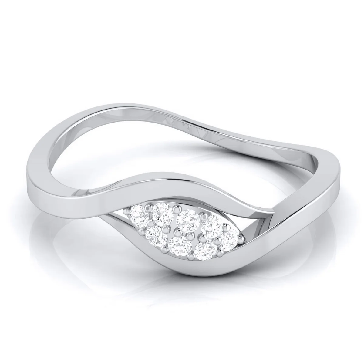 Evaan Lab Grown Diamond Gold Ring – R014 | 0.08ct — Thumbnail 2