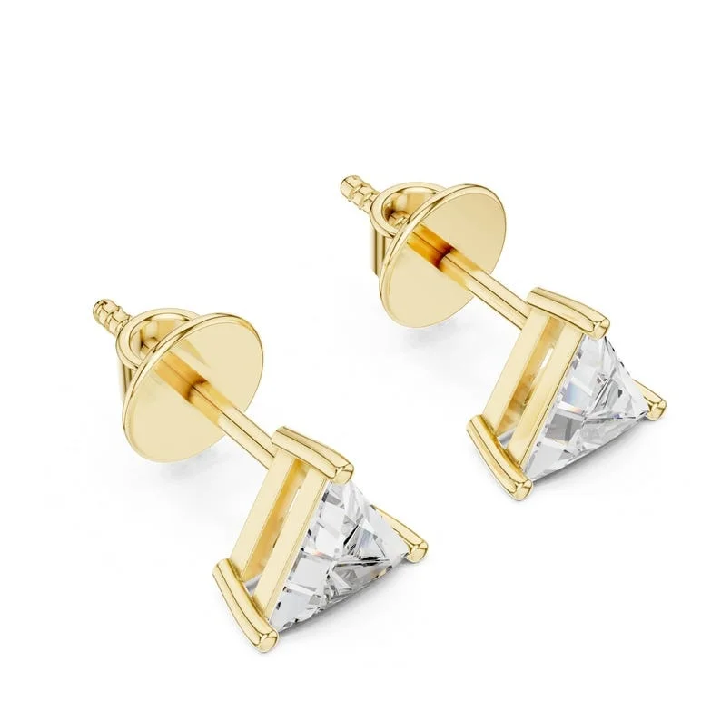 Evaan Lab Grown Diamond Gold Earring – R001 | 1.30ct — Earring | Evaan Jewels