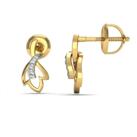 Sparkle Lab Diamond Earrings - ER006 — Thumbnail 2