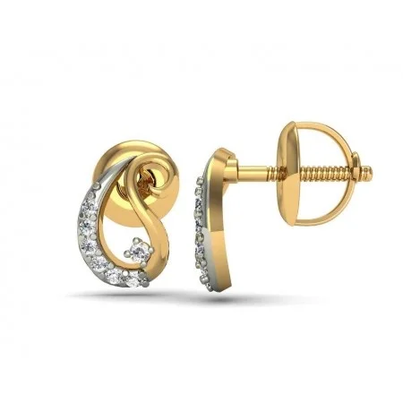 Luxury Lab Diamond Earrings - ER010 — Thumbnail 2