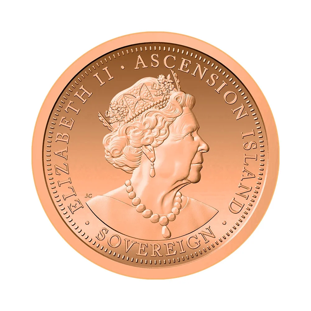 22K (916.7) Pure 8 g The Oxford Mint Sovereign Gold Coin — Gold & Silver Coin | Evaan Jewels