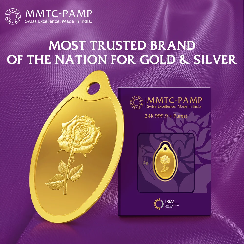 24K (999.9+) Purest 1 g Rose Gold Oval Coin — Thumbnail 2