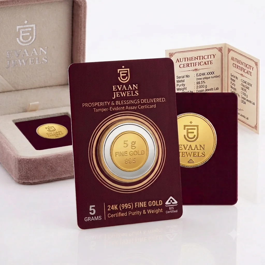 24K (99.5) Pure Gold Coin - 1 gm — Thumbnail 3